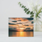 Mitternacht Sonne, Nordnorwegen Postkarte (Stehend Vorderseite)