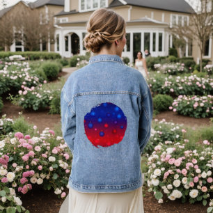 Mitternacht Spark und Tinsel Glow Jeansjacke