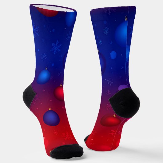 Mitternacht Spark und Tinsel Glow Socken (Gewinkelt)