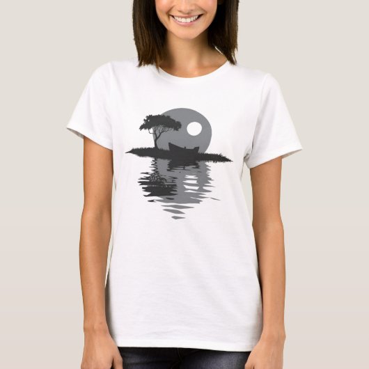 Mitternacht Spiegel T-Shirt (Vorderseite)