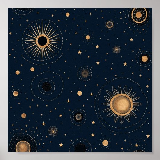 Mitternacht Stardust Poster (Vorne)