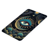 Mitternacht Starry Center Eye Magnet (Linke Seite)