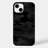 Mitternacht Stealth Urban Camouflage Black Charcoa Case-Mate iPhone Hülle (Rückseite)
