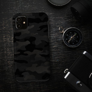 Mitternacht Stealth Urban Camouflage Black Charcoa Case-Mate iPhone 14 Hülle