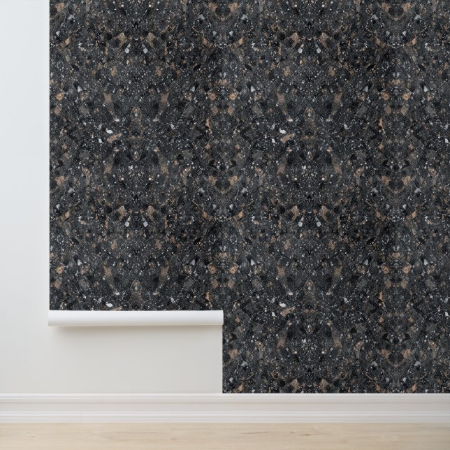 Mitternacht-Stone-Elegance Tapete (Anwendung)