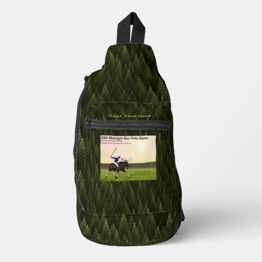 Mitternacht Sun Polo Crossbody Bag (Vorderseite)