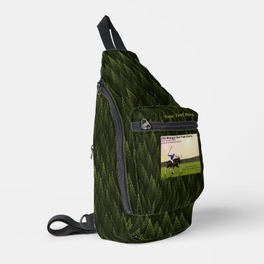 Mitternacht Sun Polo Crossbody Bag (Linke Seite)