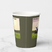 Mitternacht Sun Polo Pappbecher (Rechts)