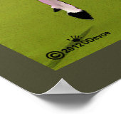 Mitternacht Sun Polo Poster (Ecke)