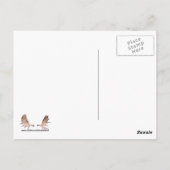 Mitternacht Sun Polo Postkarte (Rückseite)