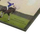 Mitternacht Sun Polo Schneidebrett (Ecke)