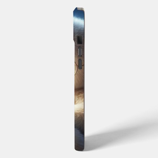 Mitternacht Tales Plush Teddy Bear iPhone Case (Rückseite / Links)