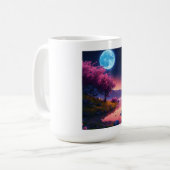 Mitternacht-Tasse Kaffeetasse (Vorderseite Links)