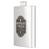 Mitternacht Tequila Halloween-Party Vintag Flachmann (Links)