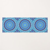 Mitternacht Träume Mandala Yoga Mat Yogamatte (Vorderseite (Horizontal))