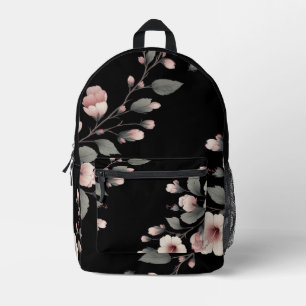 Mitternacht Tropen Bedruckter Rucksack