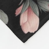 Mitternacht Tropics Fleecedecke (Ecke)