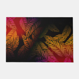 Mitternacht Tropics Fußmatte