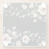 Mitternacht Tropics Glasuntersetzer (Rückseite)