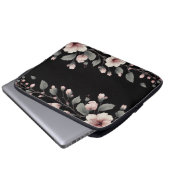 Mitternacht Tropics Laptopschutzhülle (Vorne Knopf)