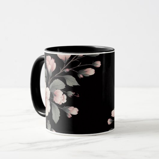 Mitternacht Tropics Tasse (Vorderseite Links)