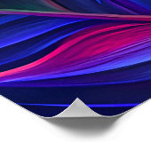 Mitternacht tropischer Regenwald Poster (Ecke)