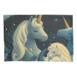 Mitternacht Unicorn Slumber Party Kissenbezug