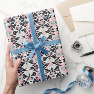 Mitternacht Valentinstag Wrapping Paper Geschenkpapier