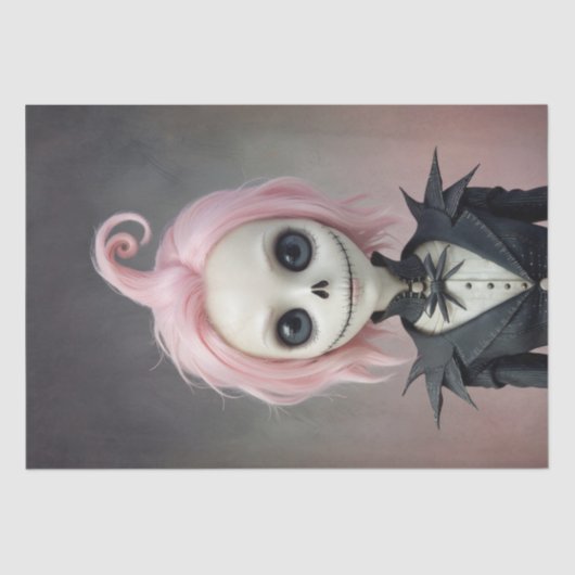 Mitternacht Waltz Decoupage Seidenpapier (Vorderseite)