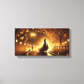 Mitternacht Waltz im Mist Leinwanddruck