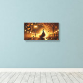 Mitternacht Waltz im Mist Leinwanddruck (Insitu (Holzboden))