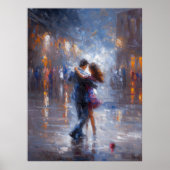 Mitternacht Waltz - Rainy Romance in Contemporary Poster (Vorne)