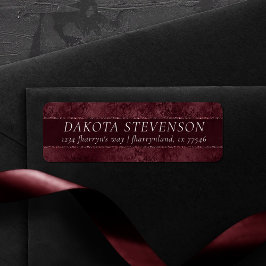 Mitternacht Wein Romance | Dark Satiny Grunge Adre