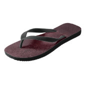 Mitternacht Wein Romance | Dunkler Satiny Grunge D Badesandalen (Schrägansicht)