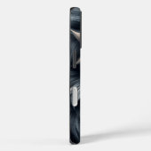 Mitternacht Wolf - Tief Silver Lila Pelz Handy Cas Case-Mate iPhone Hülle (Rückseite / Rechts)