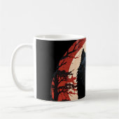 Mitternacht Wolfs Moon Kaffeetasse (Links)