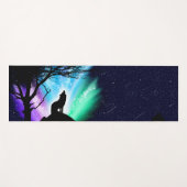 Mitternacht Yogamatte (Vorderseite (Horizontal))