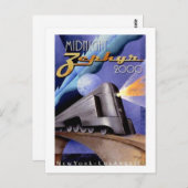 Mitternacht Zephyr Postkarte (Vorne/Hinten)
