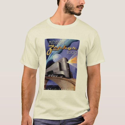 Mitternacht Zephyr T-Shirt (Vorderseite)
