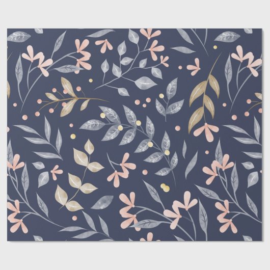 Mitternachtgarten Geschenkpapier (Flach)