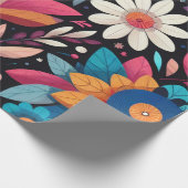 Mitternachtgarten Geschenkpapier (Ecke)