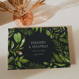 Mitternachtgarten | Hochzeit Gästebuch