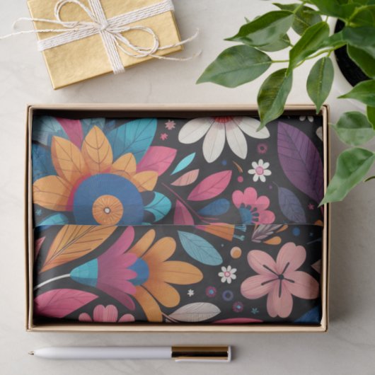 Mitternachtgarten Seidenpapier (Geschenk)