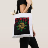 Mitternachtlicher Holly-Pracht Tasche (Von Nahem)