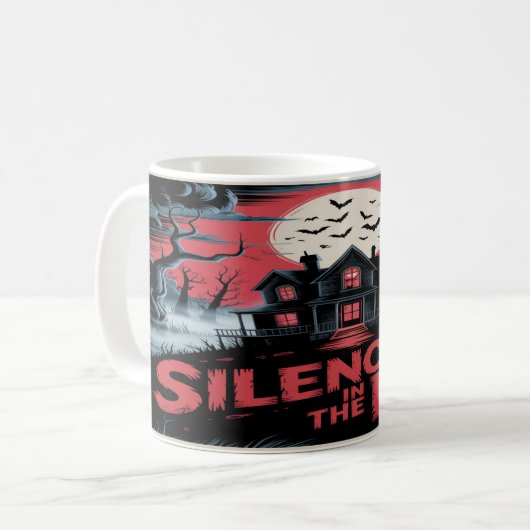Mitternächtliches Heulen Kaffeetasse (Vorderseite Links)