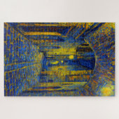 Mitternachts-Assisi-Torbogen Van Gogh Art Puzzle (Horizontal)