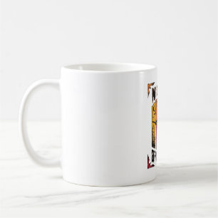 Mitternachts Besenfahrt Vintage Hexe Halloween Gra Kaffeetasse
