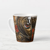 Mitternachts-Bronze-Muse-Metallic Milchtasse (Linke Ecke)