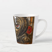 Mitternachts-Bronze-Muse-Metallic Milchtasse (Rechts)