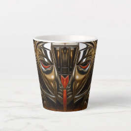 Mitternachts-Bronze-Muse-Metallic Milchtasse